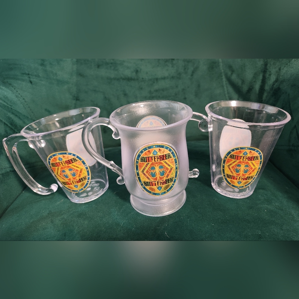 Set of 3 Harry Potter Butterbeer Cups